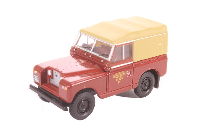 76LR2S002 - Land Rover Series II SWB Canvas British Rail