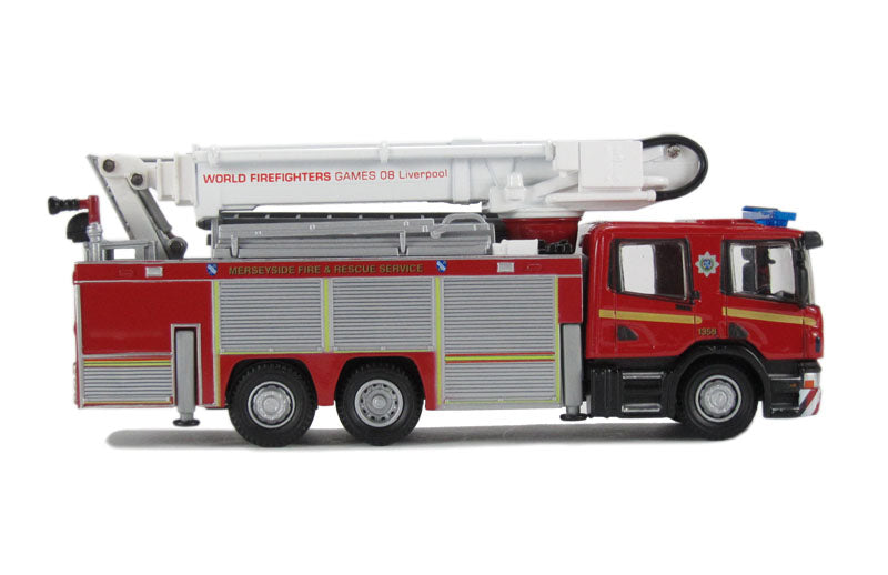 76SAL003 - Merseyside F & R service Scania Aerial Rescue Pump