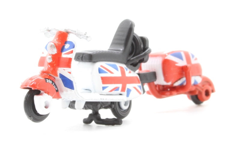 76SC002 - Scooter & Mod Pod, Union Jack