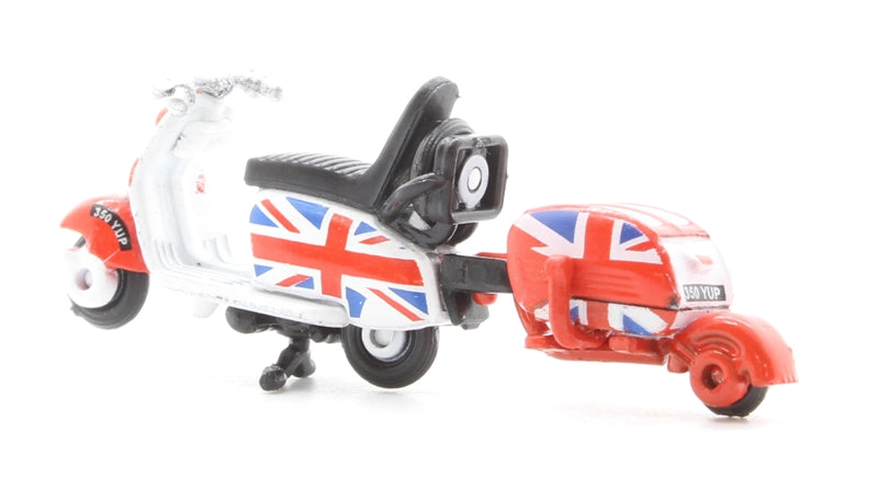 76SC002 - Scooter & Mod Pod, Union Jack