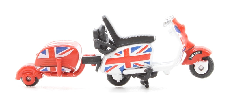 76SC002 - Scooter & Mod Pod, Union Jack