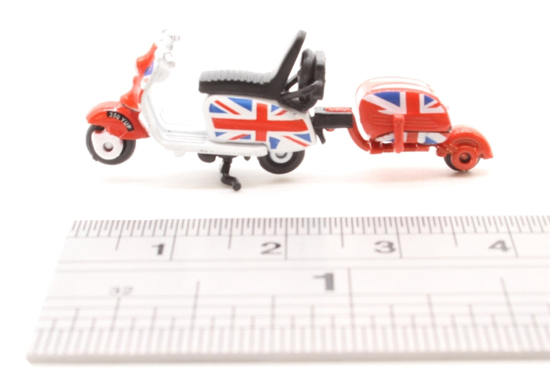 76SC002 - Scooter & Mod Pod, Union Jack