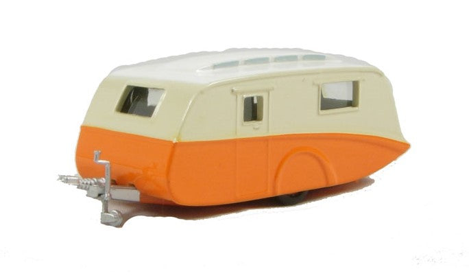 76CV001 - Orange/Cream Caravan