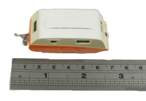 76CV001 - Orange/Cream Caravan