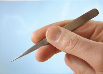 79003 STAINLESS TWEEZER NO 3 POINTED