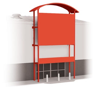 SSM311 - Out Of Town Retail Unit Frontage Kit (OO/HO)