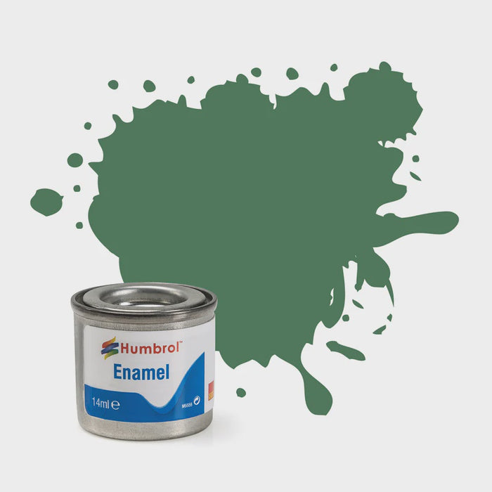 Humbrol No.101 Mid Green 'Matt' 14ml