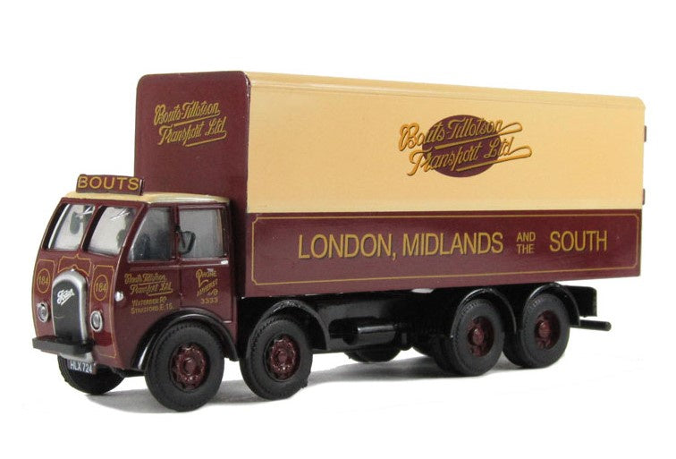 BTDA16 - Foden DG 4 Axle Box Van 'Boutes-Tillotson'