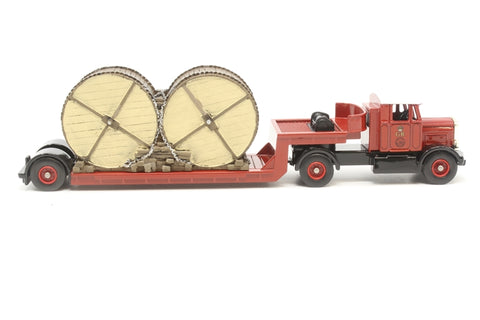 DG112005 - Scammel Tractor with Artic Low Loader and Cable Drum Load 'GPO'