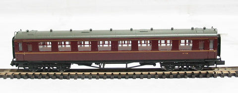NC028B - Collett Coach, BR Maroon Second 'W1138' (N)