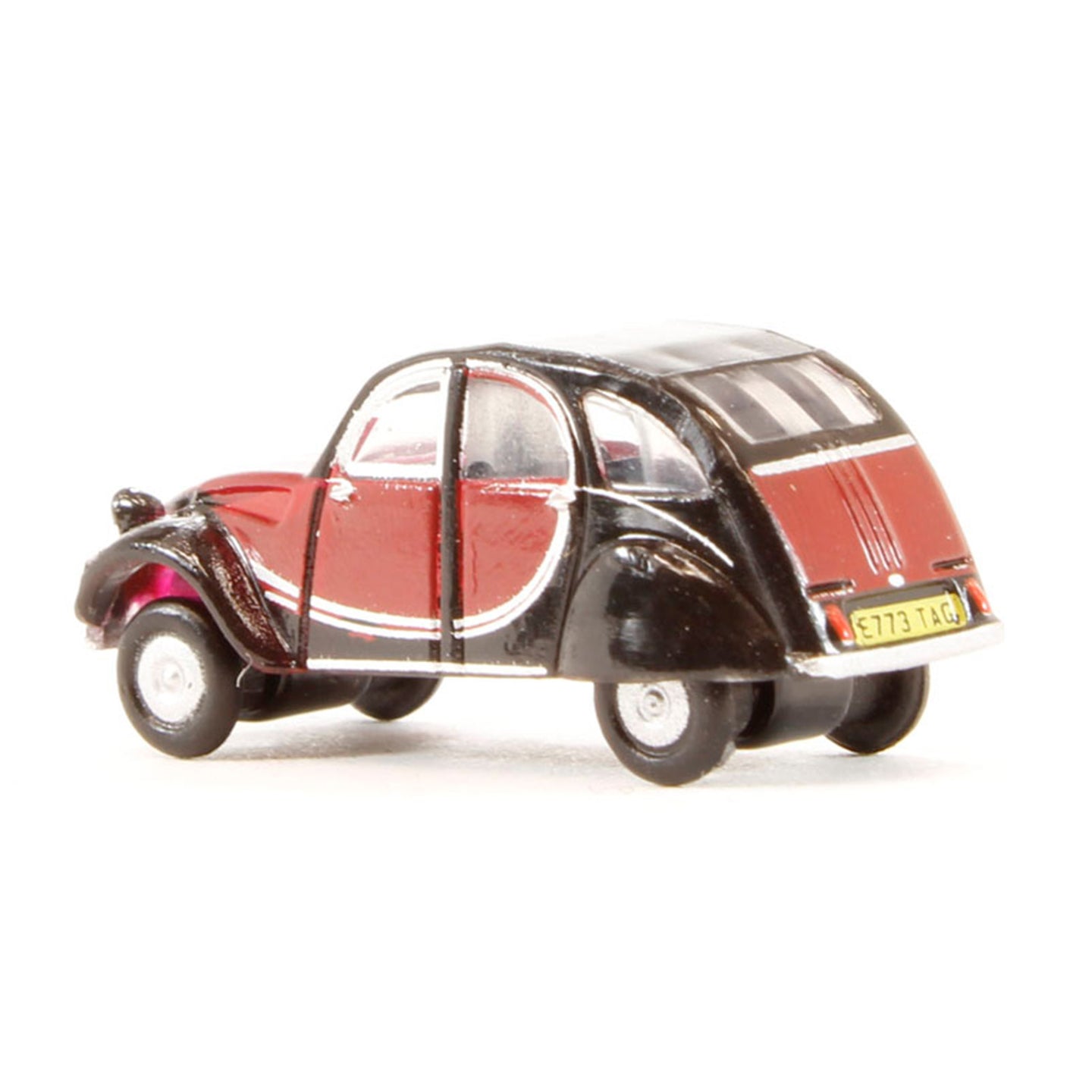 NCT001 - Charleston Maroon/Black Citroen 2CV (N)