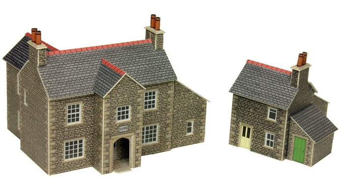 PN150  Manor farm house and barns