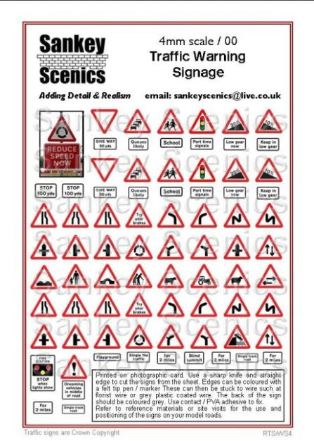 RTS/WS4 - Traffic Warning Signage (OO)