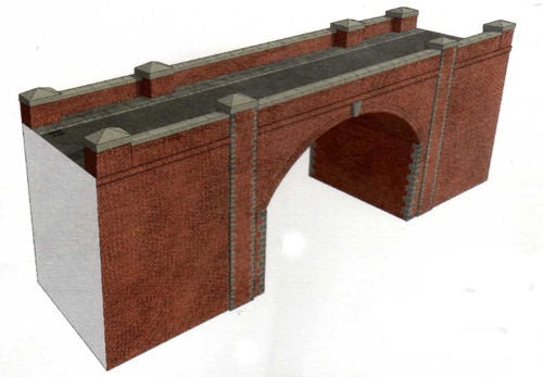 SQA14 Red Brick Bridge/Tunnel Entrance Card Kit