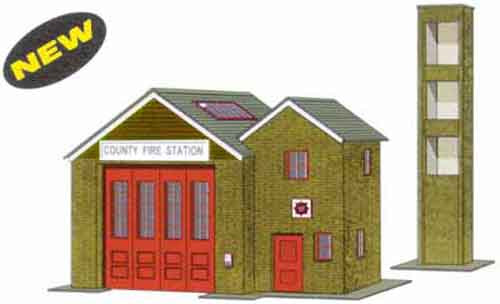 SQB36 Country Fire Station Card Kit