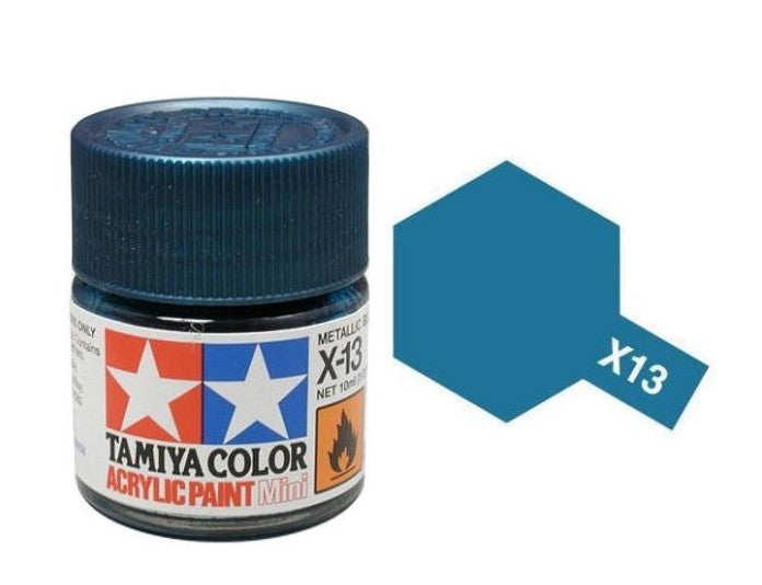 X13 Metallic Blue 'Goss' 10ml