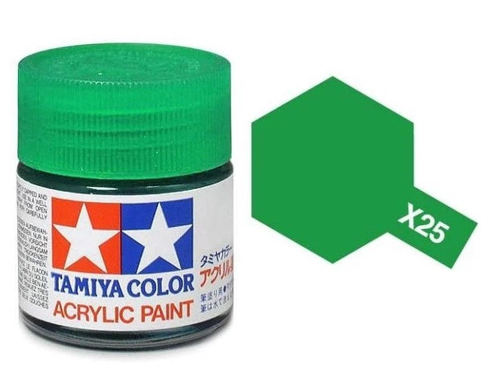 X25 Clear Green 'Gloss' 10ml