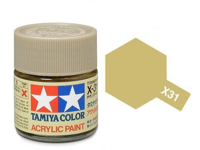 X31 Titanium Gold 'Gloss' 10ml