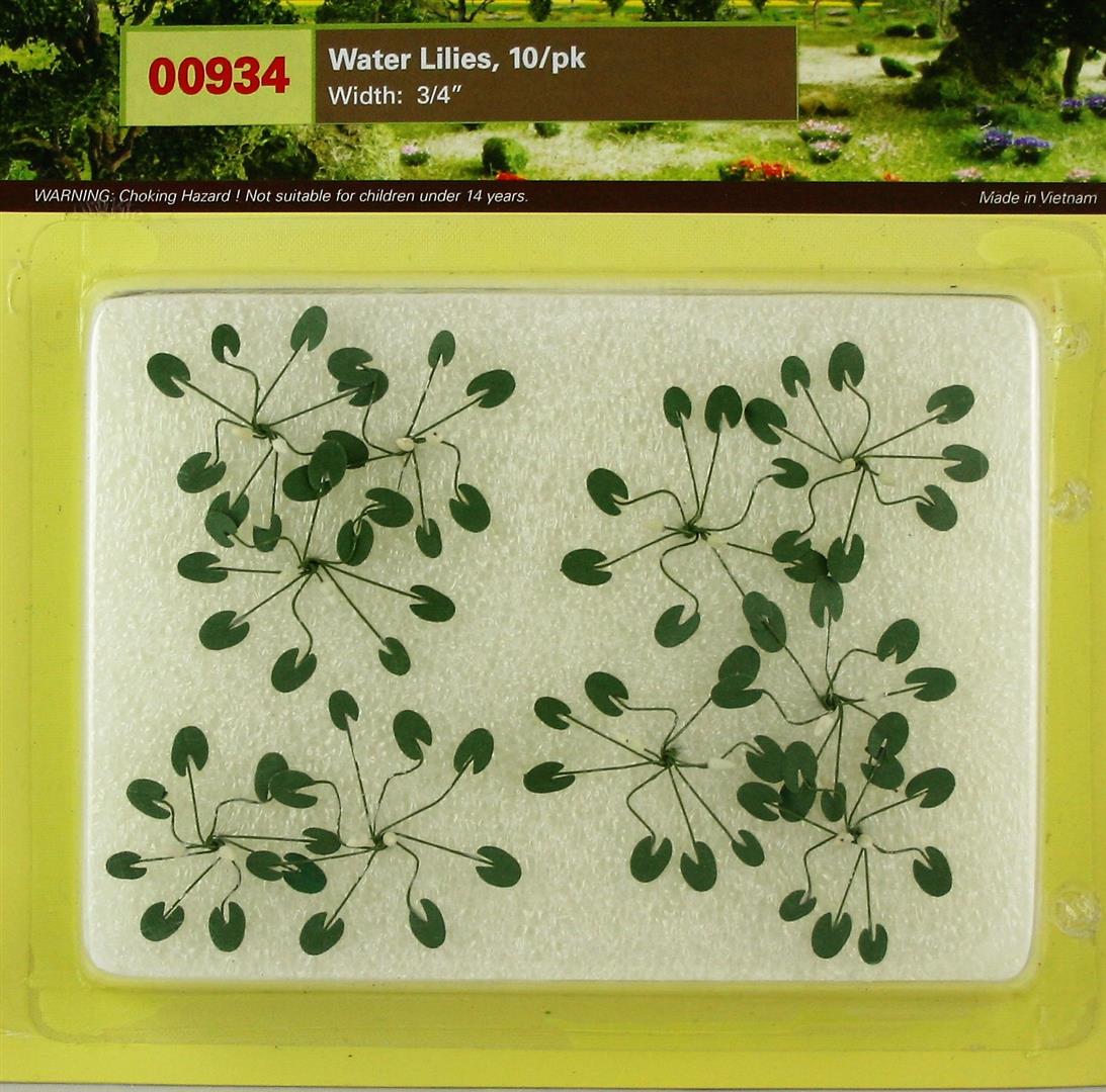 00934 - Water Lilies, 10pc (OO)