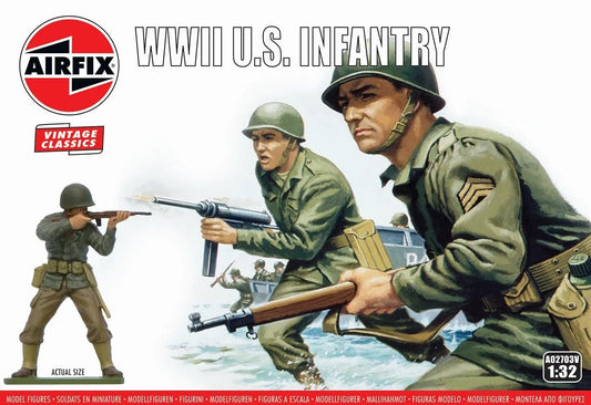 A02703V - WWII U.S. Infantry