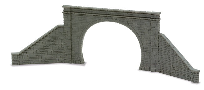 NB-32 Tunnel Mouth & Walls, Stone Type, Double Track