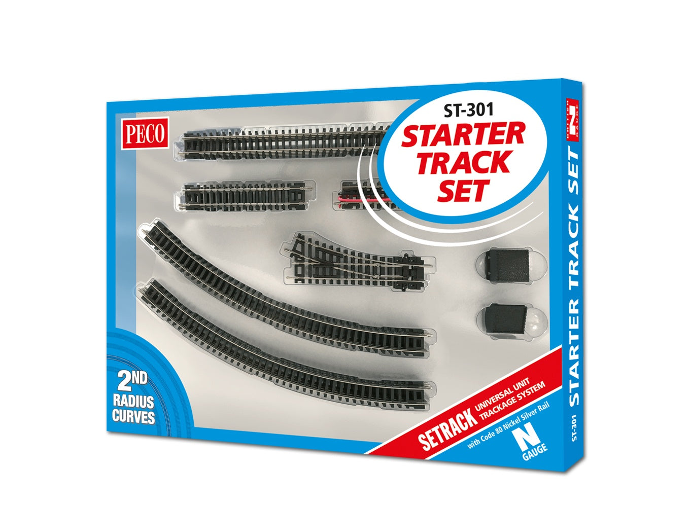 ST-301 Starter Track Set, 2nd Radius complete, boxed