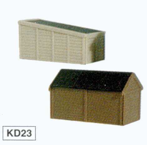 GMKD23 Domestic Garages (2) Kit
