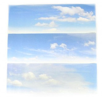 GM705 Cloudy Sky Large Photo Backscene (2744x304mm)