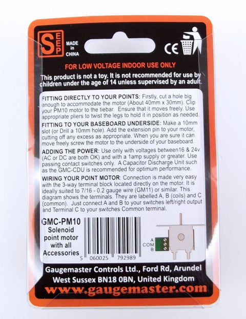 GMC-PM10 - Classic Solenoid Point Motor