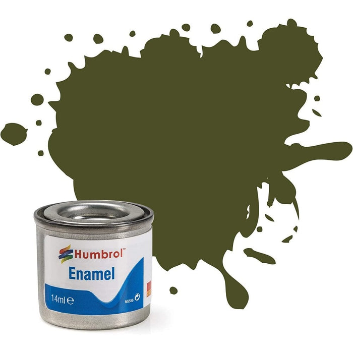Humbrol No.155 Olive Drab 'Matt' 14ml