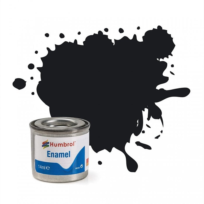 Humbrol No.21 Black 'Gloss' 14ml