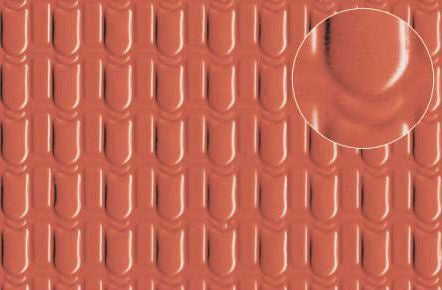 0441 - Pantile Roofing Medium, Red
