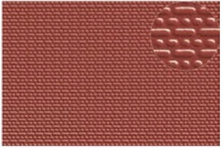 0402 - 2mm English Bond Brick, Red