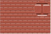 0425 - 4mm Roofing Tile, Red