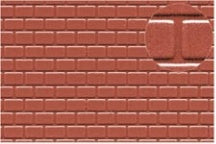 0425 - 4mm Roofing Tile, Red