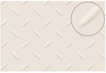 0451 - Plate 1:25 Single Tread, White